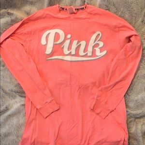 PINK long sleeve tee